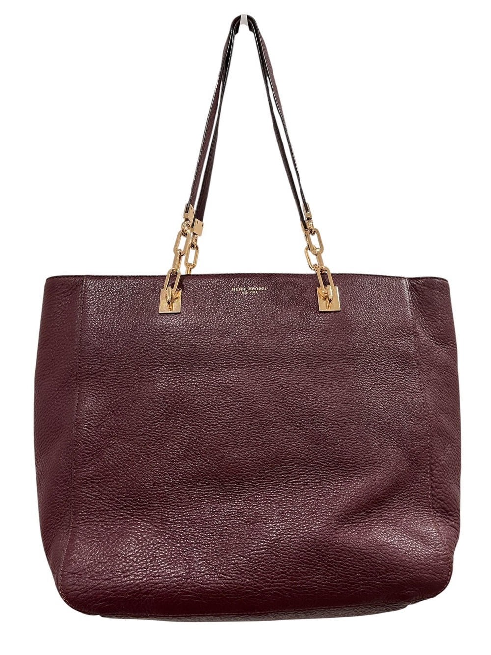 Henri Bendel Soho Soft Pebbled Leather Tote EUC